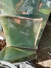 Used Greenhouse Glass 16" X