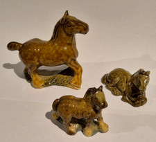 WADE 1970s HORSE SET ONE (Mother & 2 Foals) from Horse Sets, Set One 1974-1981