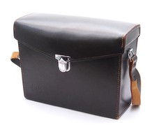 Genuine Leitz Leica Brown Leather Outfit Case - 22.5x10x17cm - UK Dealer