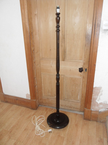 Vintage standard lamp light - /,