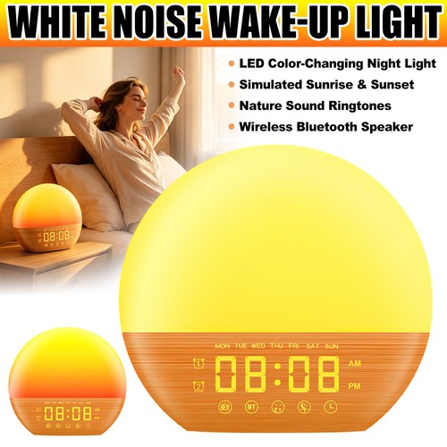 Sunrise alarm clock - clock, wake