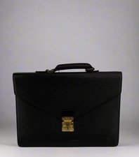 Louis Vuitton Epi Black Briefcase 40cm