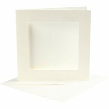 10 Blank Cards Hammered