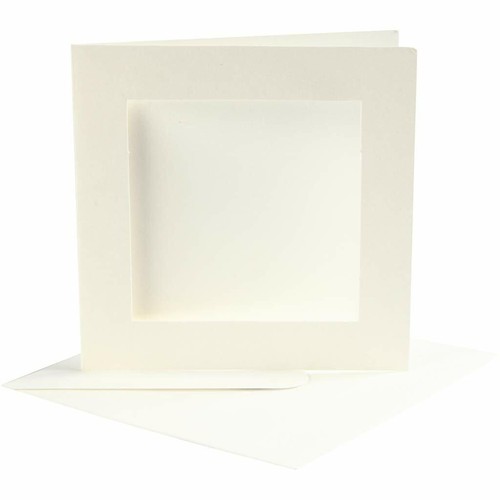 Blank cards hammered - 10,