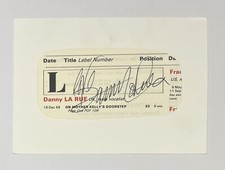 Danny La Rue - Signed
