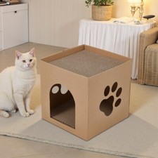 Corrugated Cardboard Cat House