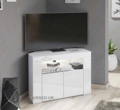 Corner stand white - stand,