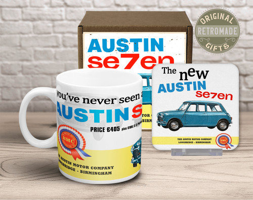 Austin mini seven retro - austin, style