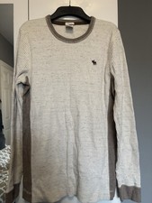 Abercombie & Fitch Men's Beige Jumper Size Small