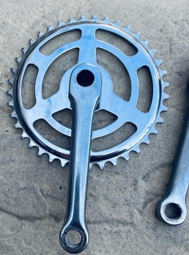 Chopper era 1980s crank set - 1980s,