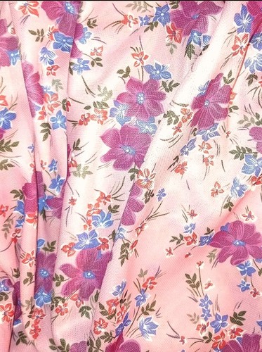 Vintage 1960s crimplene pink - vintage,