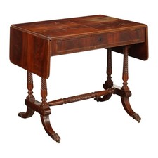 Antique writing desk regency - writing,
