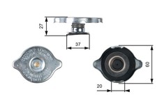GATES-OE RC217 Cap, coolant