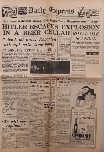 War newspapers various - newspapers, from