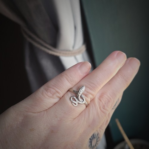 Snake ring 925 - ring, sterling