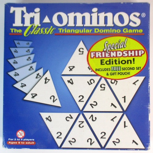Triominos triangular dominos - triominos, (triangular
