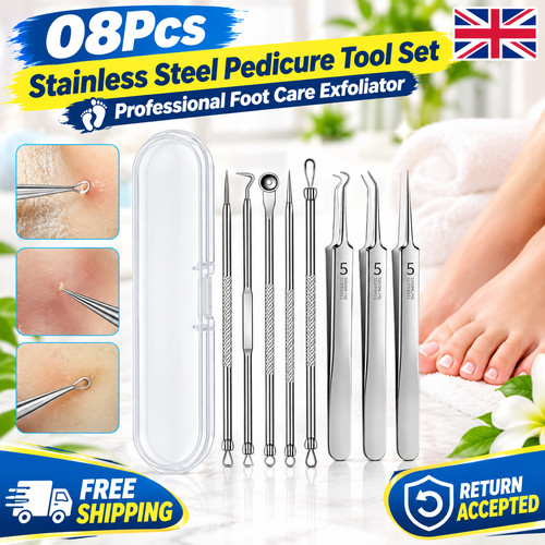 Stainless steel pedicure tool - steel,
