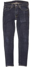 Levi's 519 Men Blue Skinny Slim Stretch Jeans W30 L28 (101923)