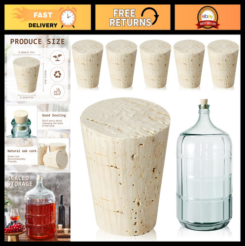 Pcs cork stopper set - set, 1-6