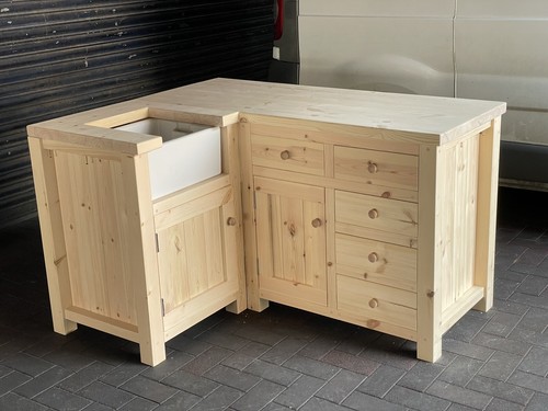 Belfast sink corner unit - sink,