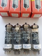 Matched QUAD ECL86 POLAMP /