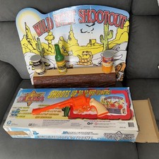 RARE Jasman Wild West Gun Slinger Shooting Arcade Working, 1 can missing 