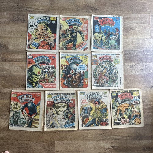 2000ad progs judge dredd - 2000ad,
