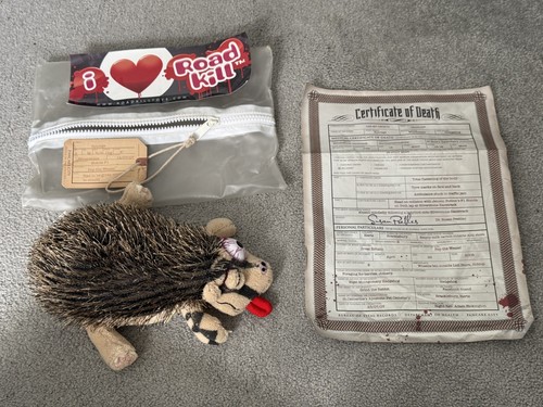 Rare road kill plush - kill,