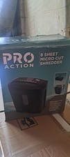 Paper Shredder - ProAction 8 Sheet 15 Litre Micro Cut 