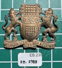 2nd County of London Westminster Dragoons Yeomanry Cap Badge EB-2388