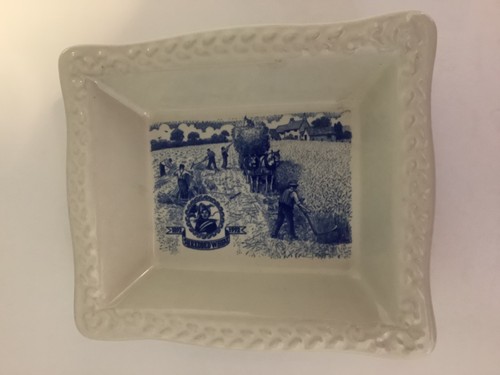Shredded wheat dish vintage - wheat,
