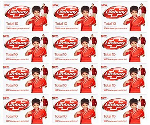 12x 44g lifebuoy total soap - 44g,