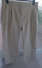 BNWOT Primark Ladies Beige Trousers Size 18 Short