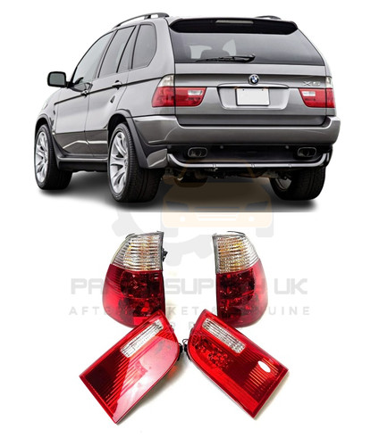 Rear tail lights lamps set - rear,