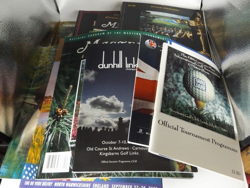 Joblot collection golf - collection,