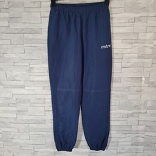 Mens MITRE Tracksuit Bottoms Blue XS Waist 29-31 Leg 30 PROFLOW Drawstring 
