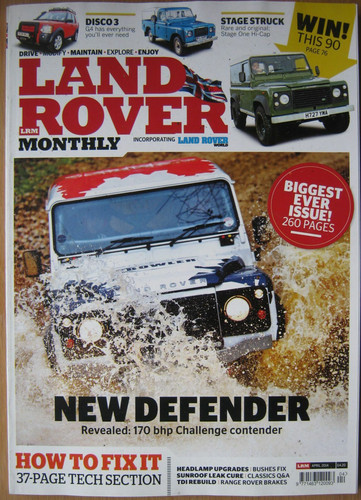 Land rover monthly - rover, april