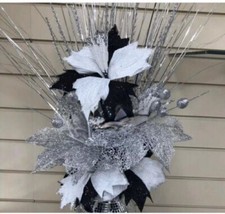 Silver and Black Bunch Of 6