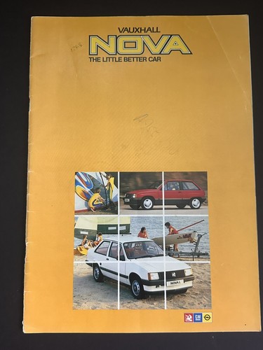 Vauxhall nova 1983 - vauxhall,