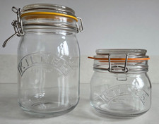 Kilner Storage Jars Make & Take Lunch Bag 500ml & 1L Storage Jar