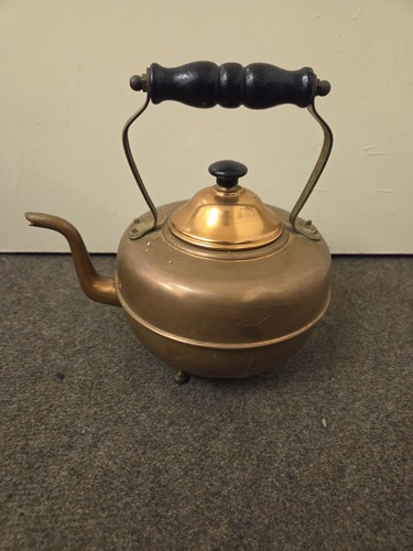 Antique copper brass wood - antique,