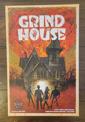 Grind house board game - game, +