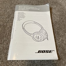 Book for Bose QC3 Headphones