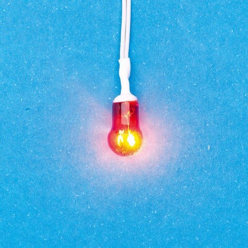 Orange globe bulb - orange,