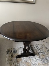 Priory Dark Wood Drop Leaf