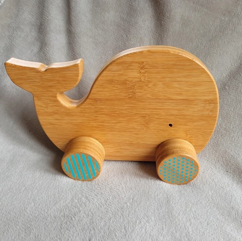 Petit collage wooden push - collage,