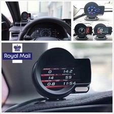 Car Dash OBD2 Multi-function Digital Gauge Dispaly HUD Gauge Boost Scan Tool UK