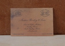 Purdey NOS Vintage Shotgun Gun Case Label  1930s Eley Powder Flask Trade Card