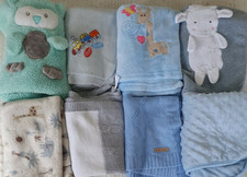 Baby pram 8 blanket bundle