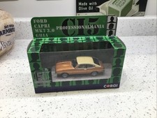 CORGI 1/43 BODIES 1976 FORD CAPRI MK2 3.0 GHIA (THE PROFESSIONALS) GOLD CP15401